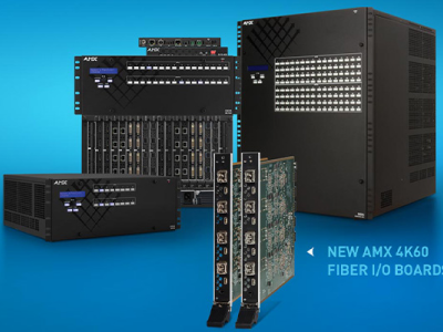 AMX Product DXLink 4K60 Fiber Input/Output Boards and Endpoints